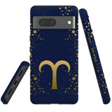 For Google Pixel 6 Pro Case Tough Protective Cover Aries Sign