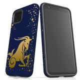 For Google Pixel 4 Case, Tough Protective Back Cover, Capricorn Drawing | Protective Cases | iCoverLover.com.au