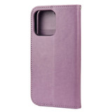 For iPhone 13 Pro Max, 13, 13 Pro, 13 mini Case, Playful Butterflies PU Leather Wallet Cover, Stand, Light Purple | PU Leather Cases | iCoverLover.com.au