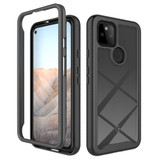 For Google Pixel 5/5a 5G/4a 5G/4a Case, Protective Clear-Back Cover in Black | iCoverLover Australia