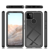 For Google Pixel 5/5a 5G/4a 5G/4a Case, Protective Clear-Back Cover in Black | iCoverLover Australia