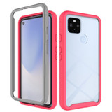 For Google Pixel 4a 5G Case, Protective Clear-Back Cover in Red | iCoverLover Australia