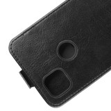 For Google Pixel 4a Case, Vertical Flip Wild Horse Textured PU Leather Cover, Card Slot | iCoverLover.com.au