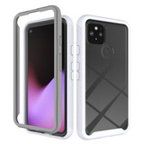 For Google Pixel 5 Case, Protective Clear-Back Cover in White | iCoverLover Australia