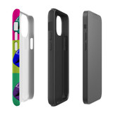 For iPhone 14 Pro Max/14 Pro/14 Plus/14, 13 Pro Max, 13 Pro, 13, 13 mini Case, Protective Back Cover, Pop Art Lips | Shockproof Cases | iCoverLover.com.au