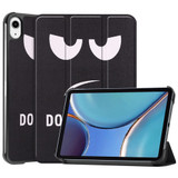 For iPad mini 6 Case,Karst Painted PU Leather Case, Sleep / Wake-up Function & 3-Fold Holder, Big Eye Me | iPad mini Cases | iCoverLover.com.au