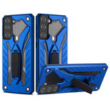 Samsung Galaxy S21 FE Case, Armour Shockproof Cover, Stand, Blue | Protective Cases | iCoverLover.com.au