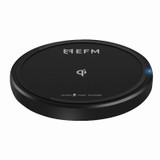 EFM 15W Wireless Charge Pad With USB to Type-C Charge Cable, Black | iCoverLover.com.au