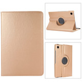 For Samsung Galaxy Tab A8 10.5in (2021) Case, 360 Rotation, PU Leather Cover, Gold | Folio Cases | iCoverLover.com.au