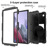 For Samsung Galaxy Tab A8 10.5in (2021) Case, Protective Armour Cover, Stand, Black | Shielding Cases | iCoverLover.com.au