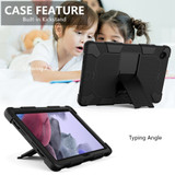 For Samsung Galaxy Tab A8 10.5in (2021) Case, Protective Armour Cover, Stand, Black | Shielding Cases | iCoverLover.com.au