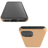 For Google Pixel Case, Protective Back Cover, Peach Orange | Shielding Cases | iCoverLover.com.au