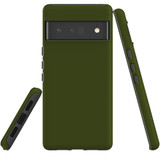 For Google Pixel 6 Pro Case Tough Protective Cover Army Green