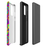 For Samsung Galaxy Note 20 Case, Protective Back Cover,Purple Floral Design | Shielding Cases | iCoverLover.com.au