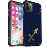 For iPhone 14 Pro Max/14 Pro/14 and older Case, Protective Back Cover, Sagittarius Symbol | Shockproof Cases | iCoverLover.com.au