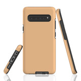 For Samsung Galaxy S10 5G Case, Protective Back Cover,Peach Orange | Shielding Cases | iCoverLover.com.au