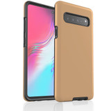 For Samsung Galaxy S Series Case, Protective Back Cover, Peach Orange | Shielding Cases | iCoverLover.com.au