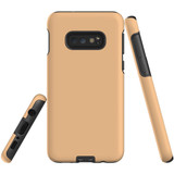 For Samsung Galaxy S10e Case, Protective Back Cover,Peach Orange | Shielding Cases | iCoverLover.com.au