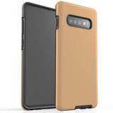 For Samsung Galaxy S10+ Plus Case, Protective Back Cover,Peach Orange | Shielding Cases | iCoverLover.com.au
