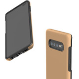 For Samsung Galaxy S10+ Plus Case, Protective Back Cover,Peach Orange | Shielding Cases | iCoverLover.com.au