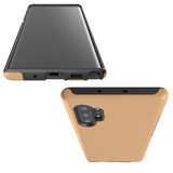 For Samsung Galaxy Note Series Case, Protective Back Cover, Peach Orange | Shielding Cases | iCoverLover.com.au