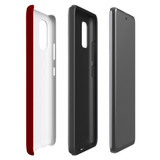 For Samsung Galaxy A Series Case, Protective Back Cover, Maroon Red | Shielding Cases | iCoverLover.com.au