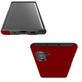 For Samsung Galaxy Note Series Case, Protective Back Cover, Maroon Red | Shielding Cases | iCoverLover.com.au