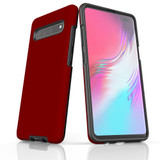 For Samsung Galaxy S Series Case, Protective Back Cover, Maroon Red | Shielding Cases | iCoverLover.com.au