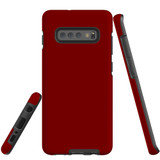For Samsung Galaxy S10+ Plus Case, Protective Back Cover,Maroon Red | Shielding Cases | iCoverLover.com.au