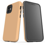 For iPhone 14 Pro Max/14 Pro/14 and older Case, Protective Back Cover, Peach Orange | Shockproof Cases | iCoverLover.com.au
