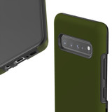 For Samsung Galaxy S Series Case, Protective Back Cover, Army Green | Shielding Cases | iCoverLover.com.au