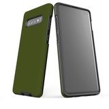 For Samsung Galaxy S10+ Plus Case, Protective Back Cover,Army Green | Shielding Cases | iCoverLover.com.au