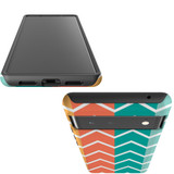 For Google Pixel 6 Case, Protective Back Cover,Colourful Zigzag | Shielding Cases | iCoverLover.com.au