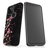 For Google Pixel 4a 5G Case Tough Protective Cover, Plum Blossoming