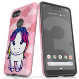 For Google Pixel 3 XL Case Tough Protective Cover, Unicorn