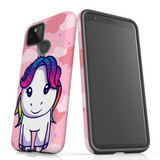 For Google Pixel 5 Case Tough Protective Cover, Unicorn