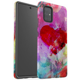 Samsung Galaxy A Series Case, Protective Cover, Heart Painting | Phone Cases | iCoverLover Australia