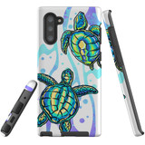 For Samsung Galaxy Note 10 Case Tough Protective Cover, Swimming Turtles