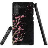 For Samsung Galaxy Note 10 Case Tough Protective Cover, Plum Blossoming