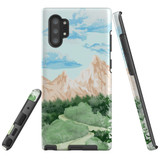 For Samsung Galaxy Note 10+ Plus Case Tough Protective Cover, Mountainous Nature