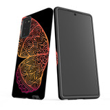 For Samsung Galaxy Note 20 Ultra, Note 20, Note 10+ Plus, Note 9 Case, Tough Protective Cover, Rose Gold Wing | Protective Cases | iCoverLover.com.au