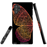 For Samsung Galaxy Note 10+ Plus Case Tough Protective Cover, Rose Gold Wing