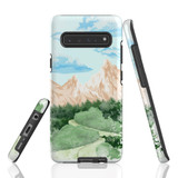 For Samsung Galaxy S10 5G Case Tough Protective Cover, Mountainous Nature