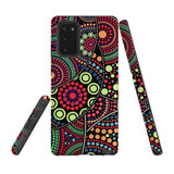 For Samsung Galaxy Note 20 Ultra, Note 20, Note 10+ Plus, Note 9 Case, Tough Protective Cover, Dotted Abstract Painting | Protective Cases | iCoverLover.com.au