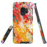 For Samsung Galaxy S9 Case Tough Protective Cover, Flowing Colors