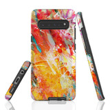 For Samsung Galaxy S10 5G Case Tough Protective Cover, Flowing Colors