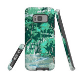 For Samsung Galaxy S8 Case Tough Protective Cover, Green Nature