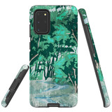 For Samsung Galaxy S20+ Plus Case Tough Protective Cover, Green Nature