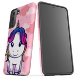 For Samsung Galaxy S23 Ultra, S23+ Plus, S23, S22 Ultra, S22+, S22, S10 5G Case, Protective Cover, Cute Unicorn | Protective Cases | iCoverLover.com.au
