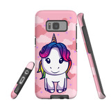 For Samsung Galaxy S8+ Plus Case Tough Protective Cover, Unicorn